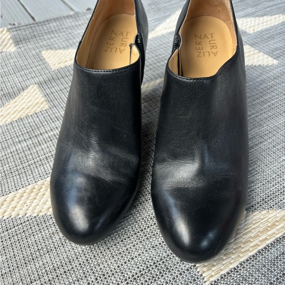 Naturalizer Black Block Heel Ankle Boot - Picture 4 of 6